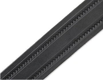 One-Tone Zig Zag Leather Belt - Custom | $60 - $85 - Image 4