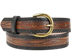 Checker Board Pattern Leather Belt - Custom | $79 - $85 - Image 5