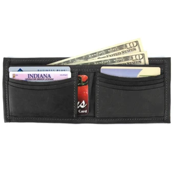 Deluxe Bi-Fold Leather Wallet - Image 4