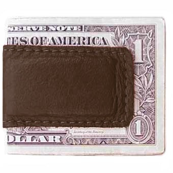 Magnetic Leather Money Clip - Image 3