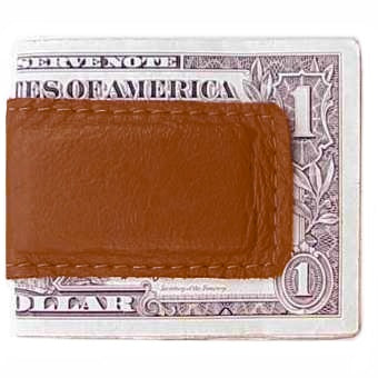 Magnetic Leather Money Clip - Image 4