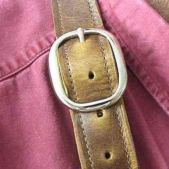 Over Neck Pocketed Leather Apron Heavy Duty - Image 3