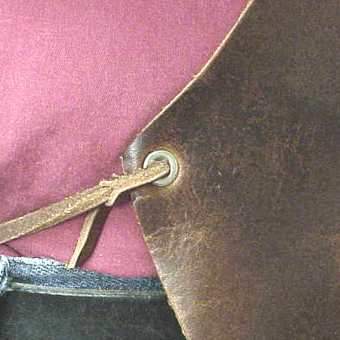 Over Neck Pocketed Leather Apron Heavy Duty - Image 4