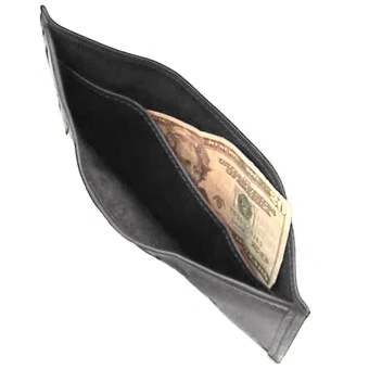 Tri Fold Leather Wallet - Image 3